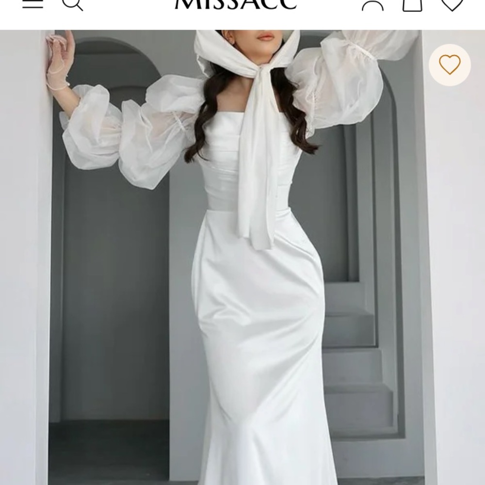 NWT Plus Size Women Missacc Wedding Dress